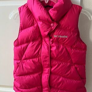 Columbia Fuchsia Outdoor Vest